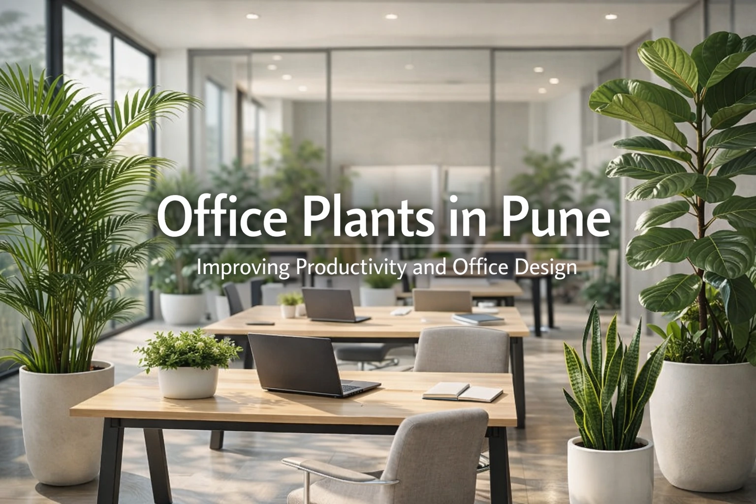 Office Plants: Transforming Workspaces with Green Design